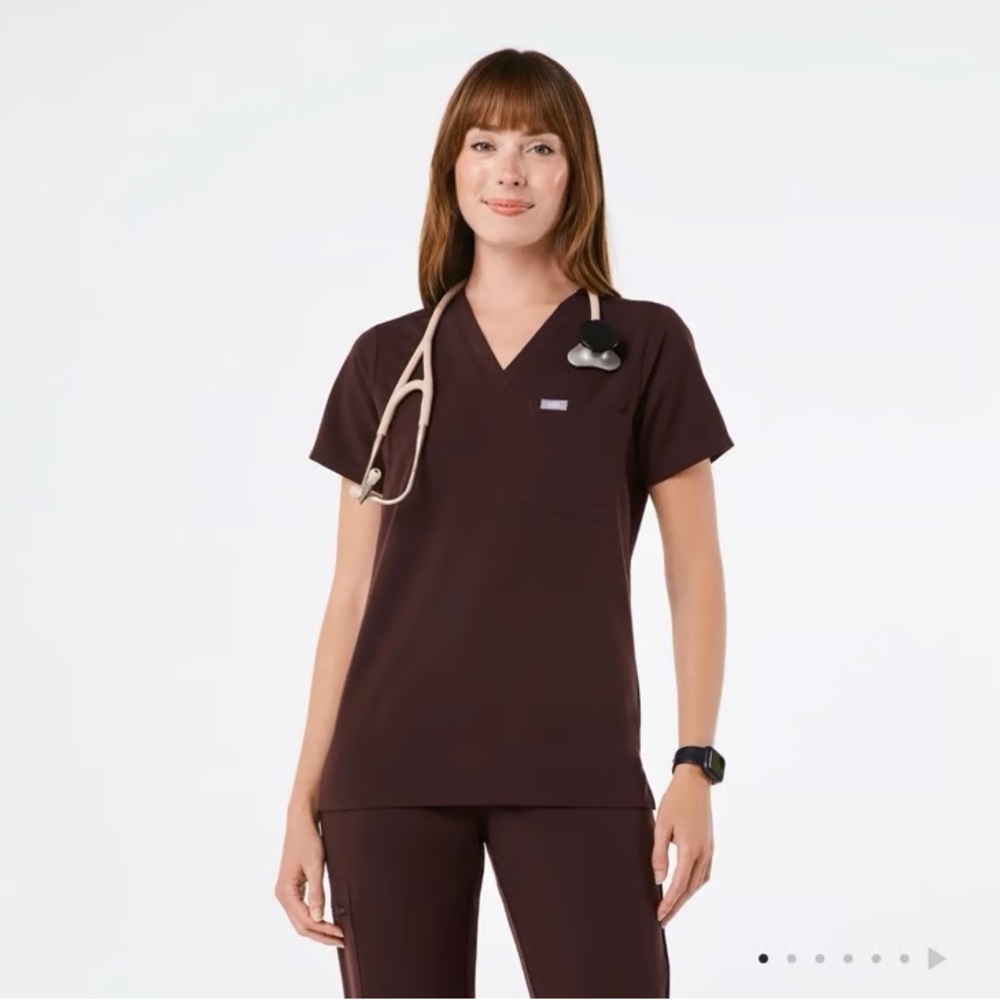 Figs Catarina Top - Espresso